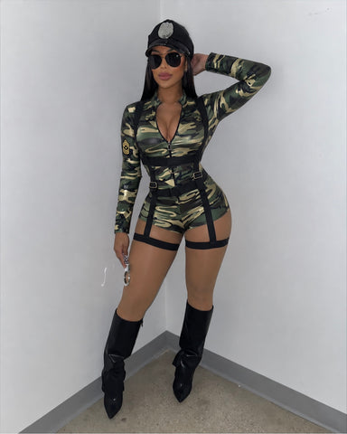 Sexy Military Costume