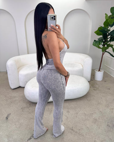 Light Gray Acid Wash Set