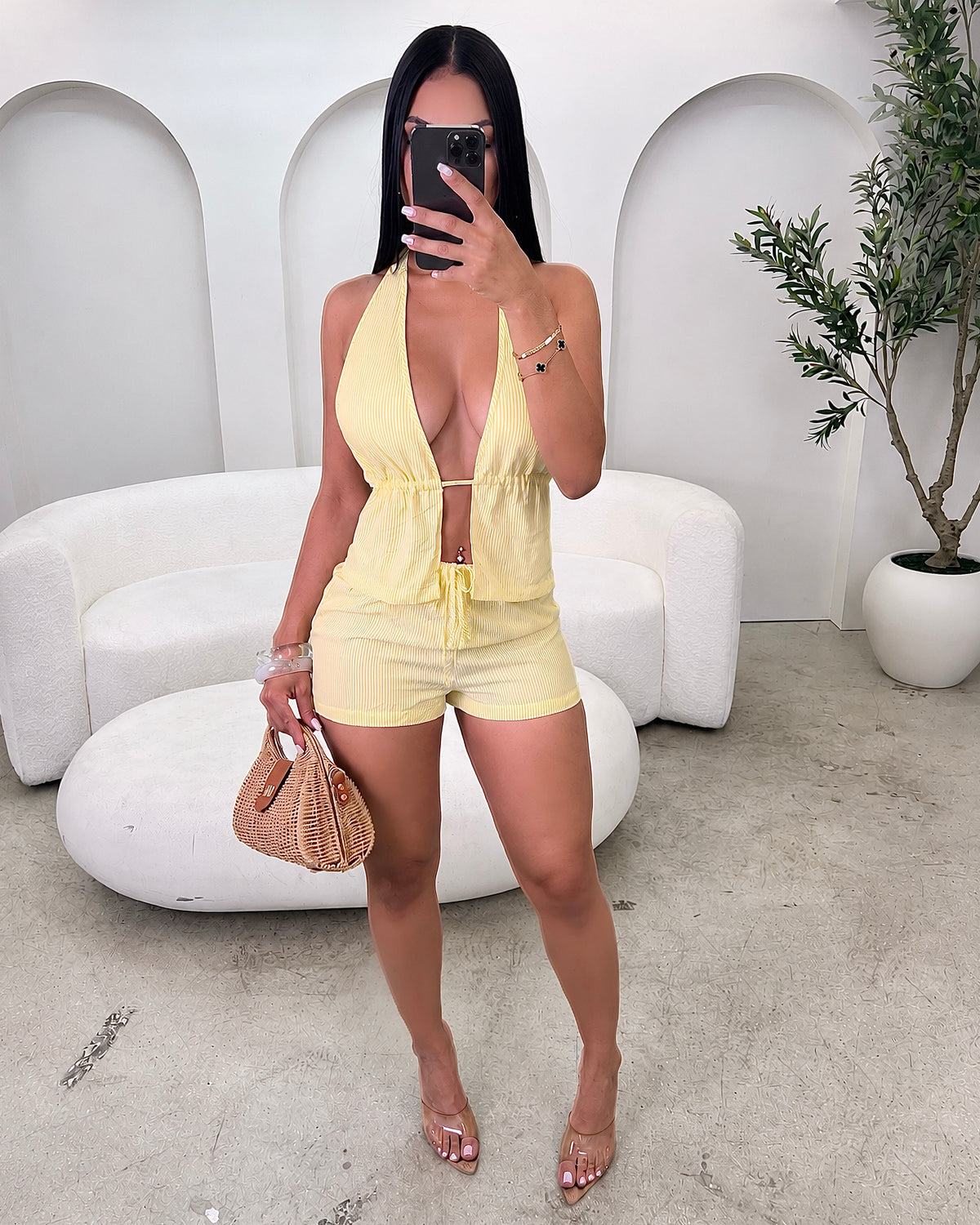 Charlotte Short Set (Yellow)