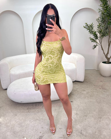 Pistachio Lace Mini