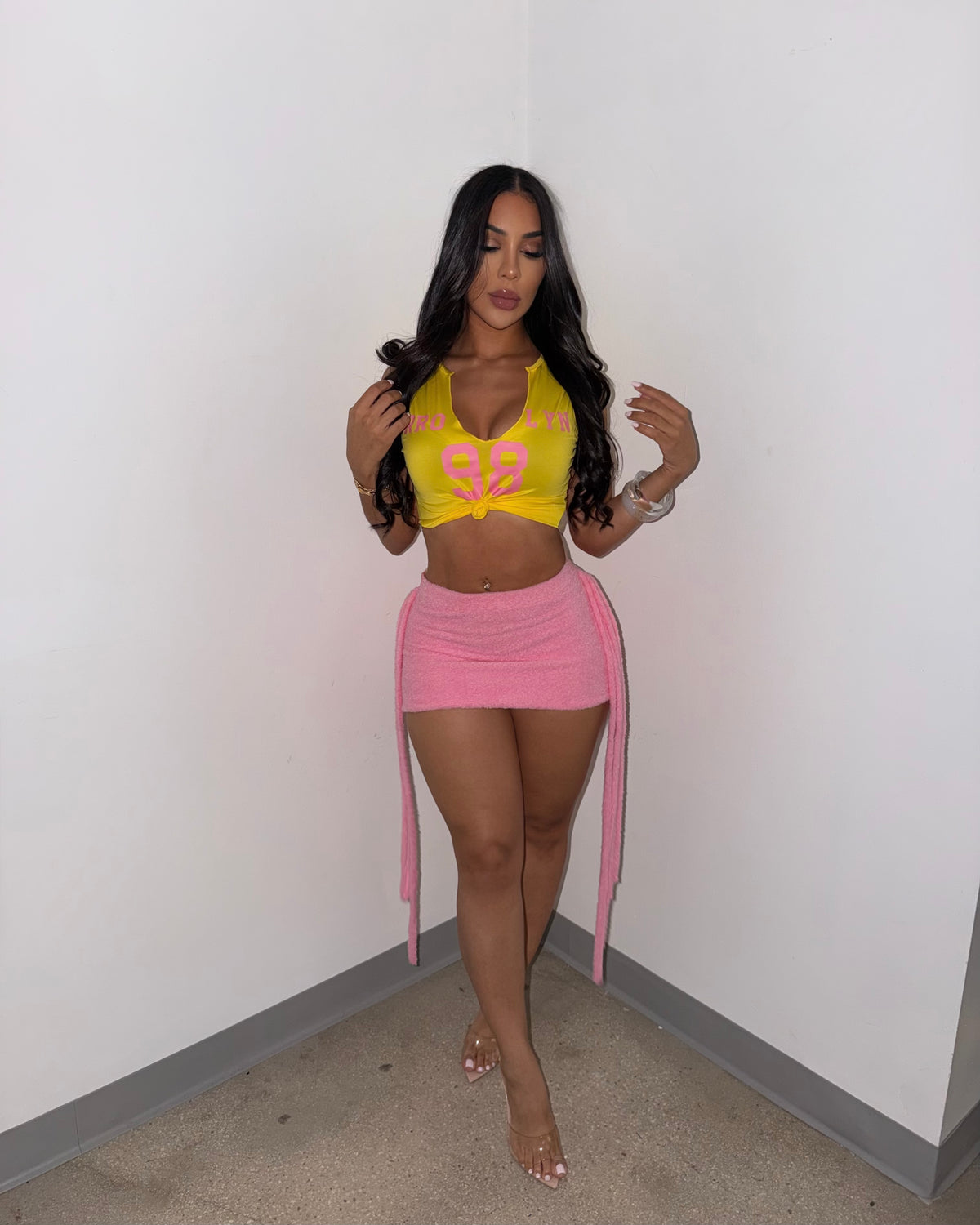 Varsity Girl Crop