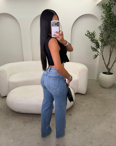 Knot Yours Crop (Black)