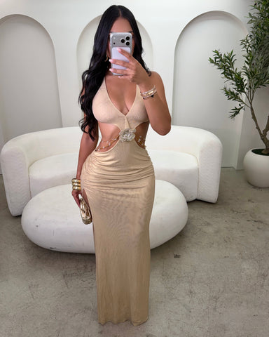 Golden Hour Goddess Maxi