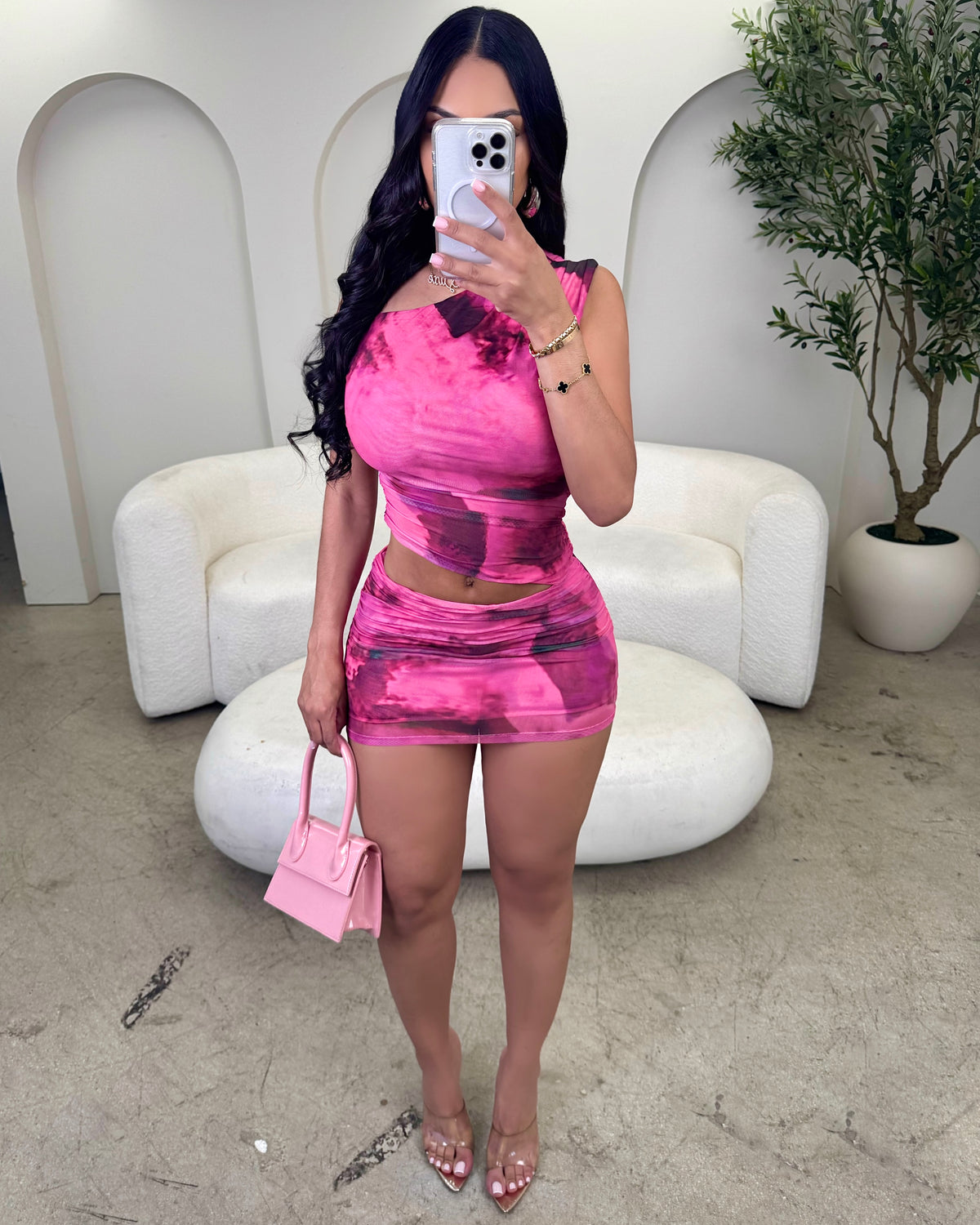 Just A Girl Pink Mini