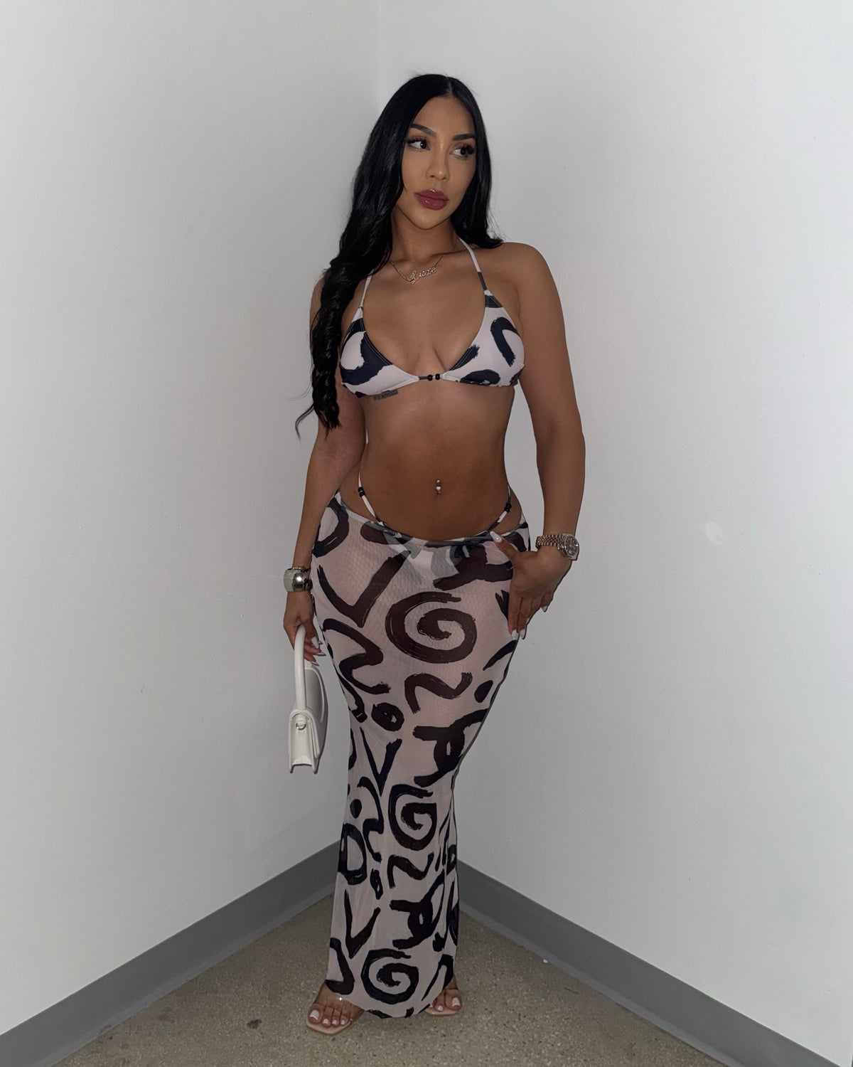 Prints & Beach Clubs Bikini Set