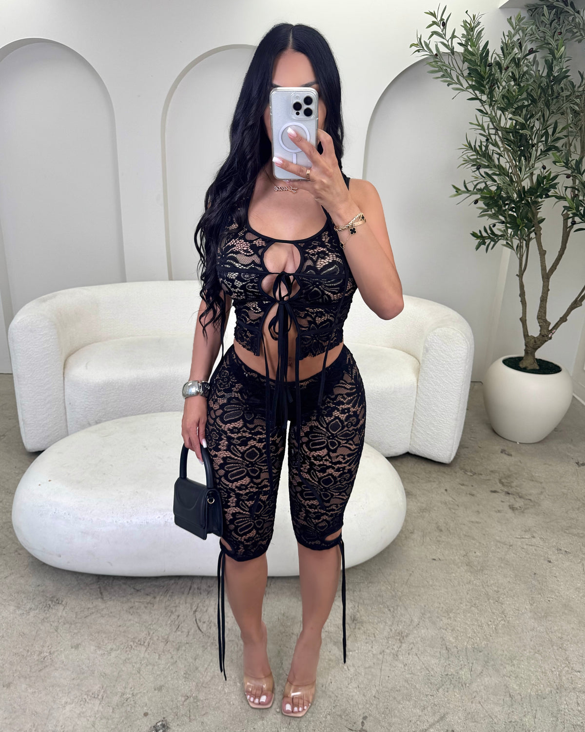 Club Nights Sexy Lace Set