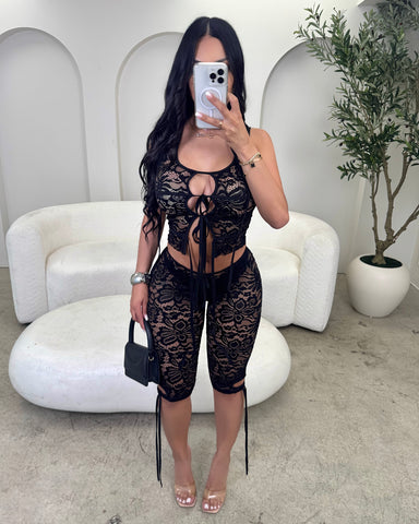 Club Nights Sexy Lace Set