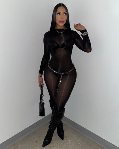 Mesh & Sexy Jumpsuit