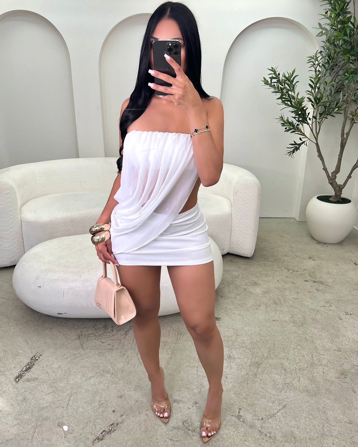 Ivory Whisper Dress Set