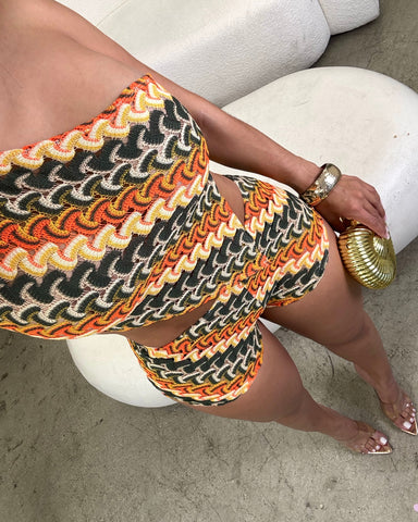 Boho Baby Short Set