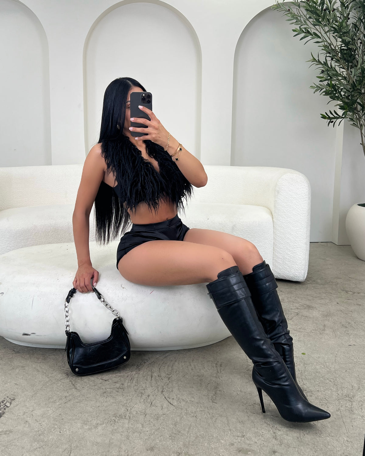 It Girl Faux Fur Set