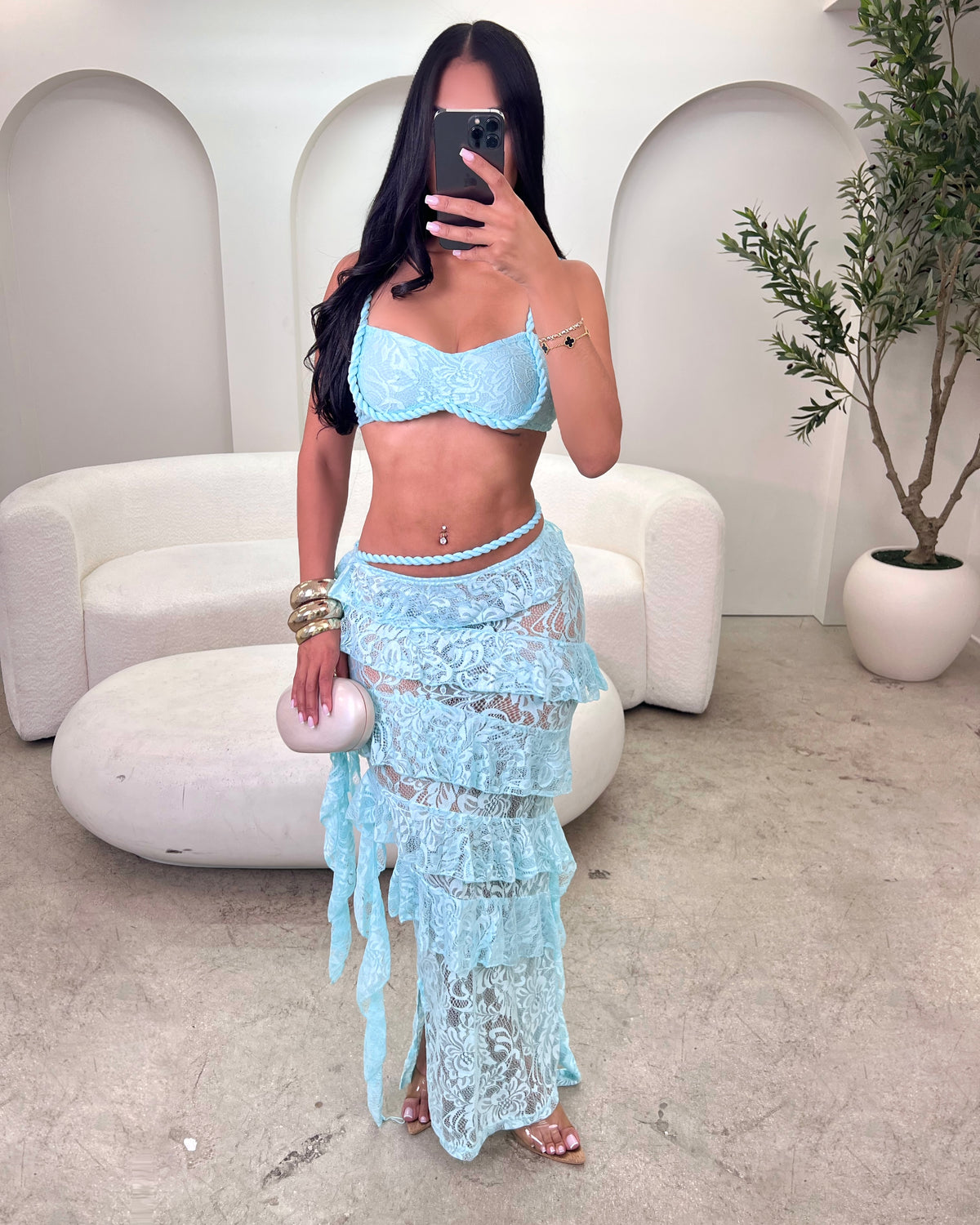 Amalfi Breeze Skirt Set