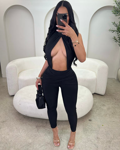 Noire Temptation Jumpsuit