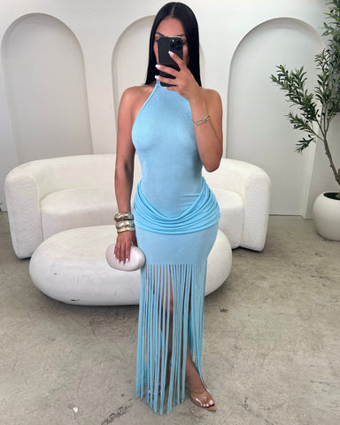 Santorini Fringe Maxi