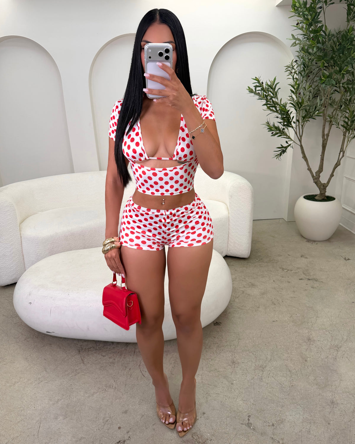 Cherry Pop Short Set