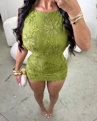Verona Backless Mini Dress