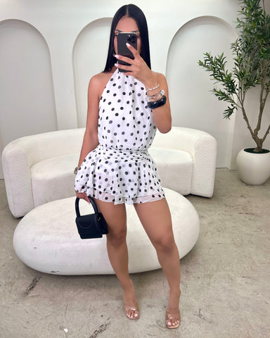 Daisy Polka Dot Mini