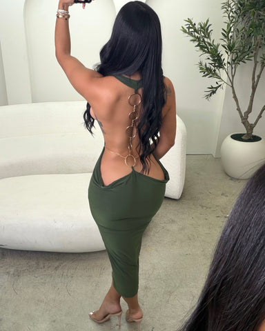 Golden Olive Midi