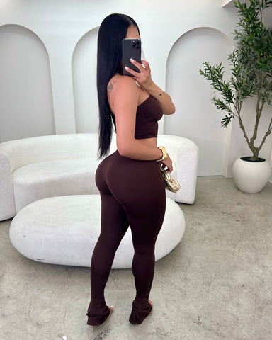 Mocha Muse Pant Set