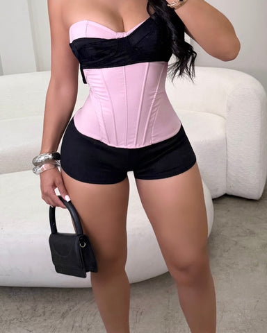 Ribbed Shorts