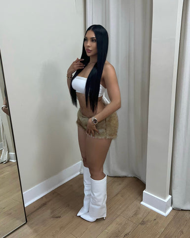 Chestnut Charm Mini Shorts