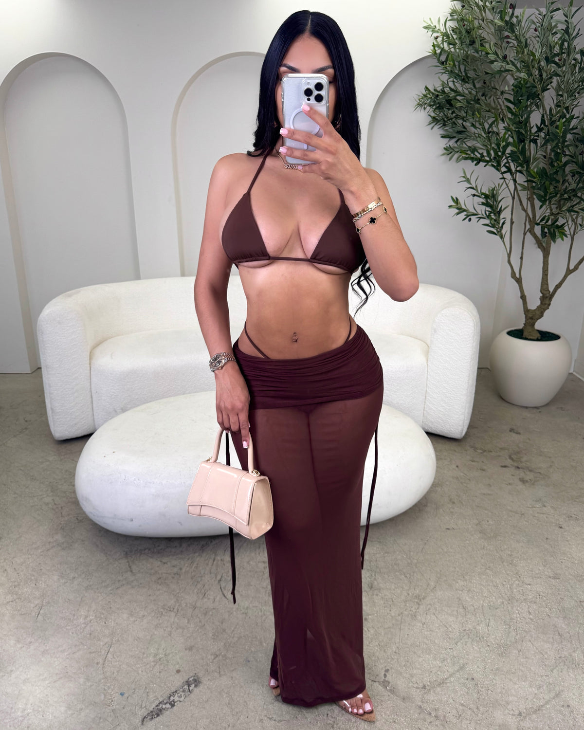 Espresso Please 3 Pc Skirt Sets