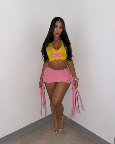 Varsity Girl Crop