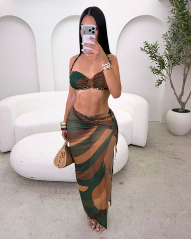 Exotic Escape Beaded Set