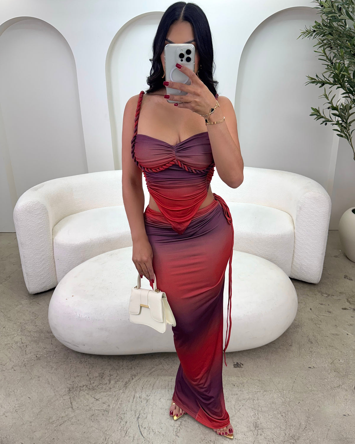 Ombré Mirage Skirt Set