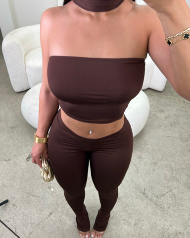 Mocha Muse Pant Set