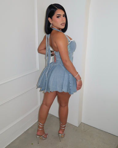 Denim Girl Mini Dress