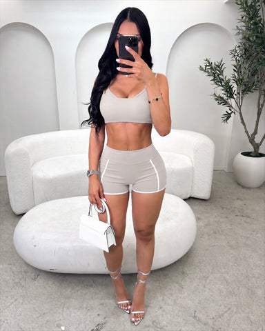 Latte Luxe Short Set