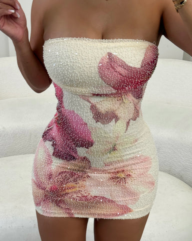 Floral Wish Beaded Mini