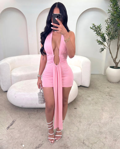 Blush Wish Draped Mini