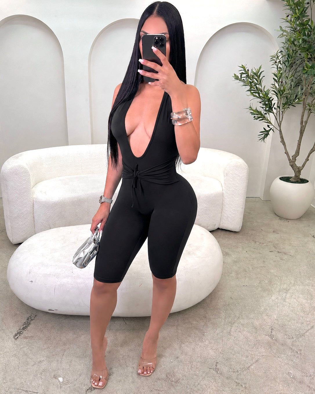Not So Basic Capri Romper