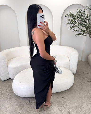 Crushing on You Cutout Maxi (Black)