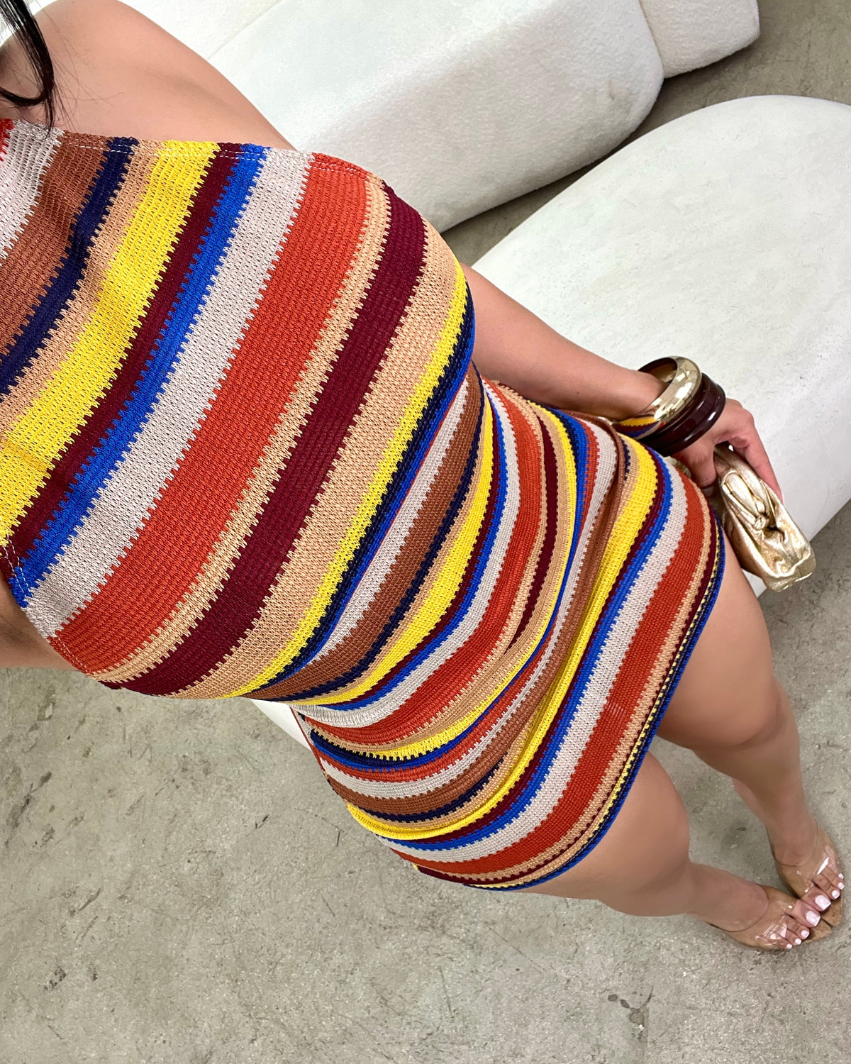 Sunset Rodeo Knit Mini