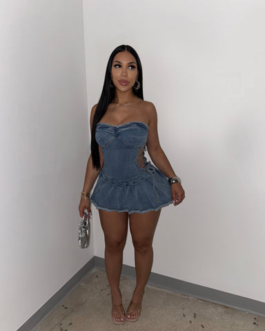 Ellie Denim Dress