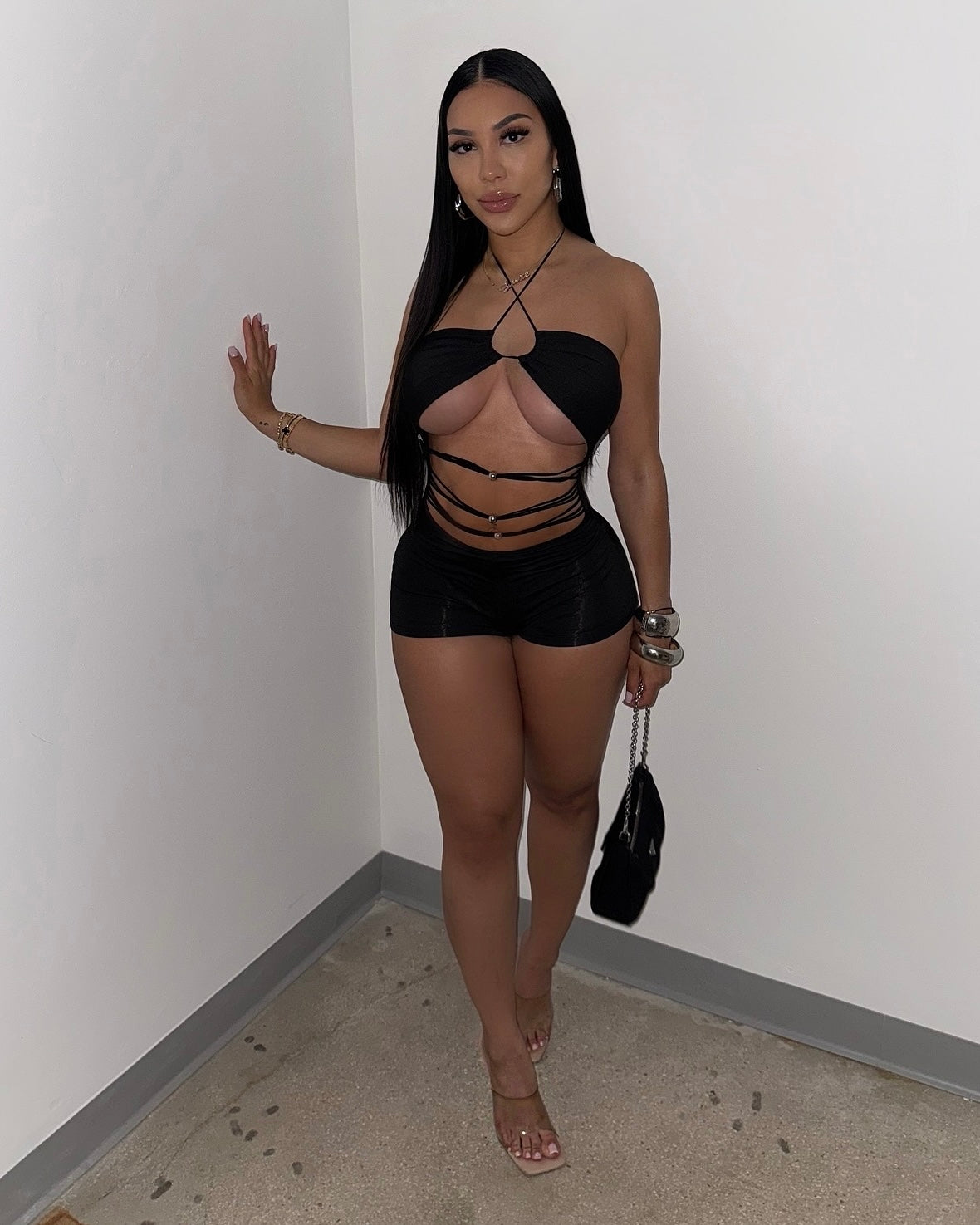 Midnight Tease Romper