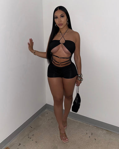 Midnight Tease Romper