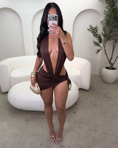 Chocolate Muse Skirt Set