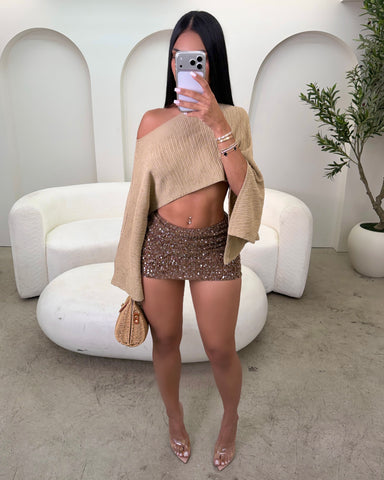 Golden Hour Drape Top