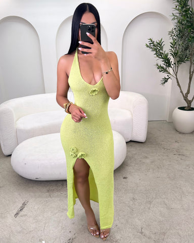 Matcha Blossom Maxi