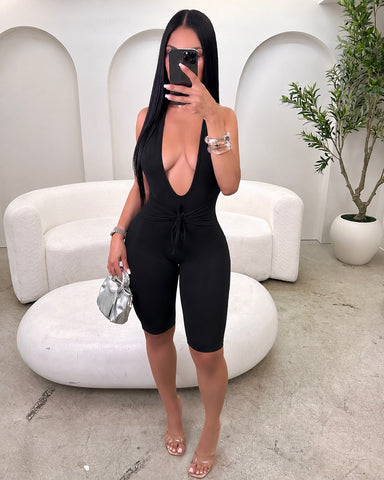 Not So Basic Capri Romper
