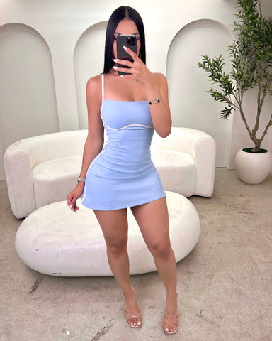 Baby Blue Tennis Mini