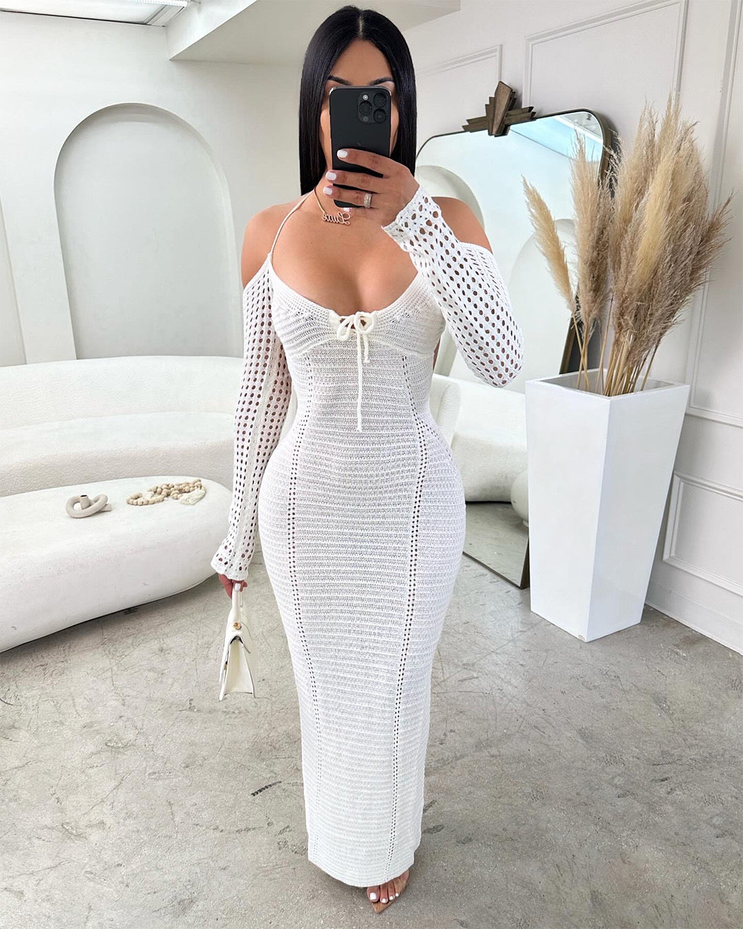 Off to Paradise Crochet Maxi