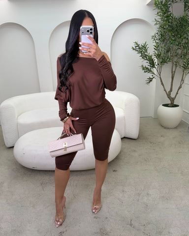 Velvet Touch Capri Set