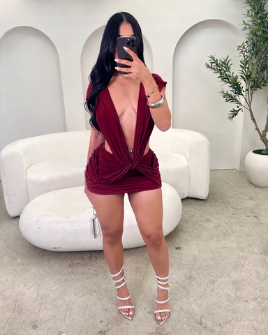 Cloud 9 Drape Mini (Burgundy)