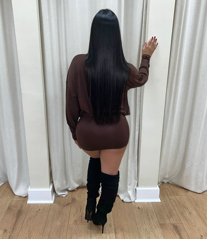 Cocoa Crush Mini Dress