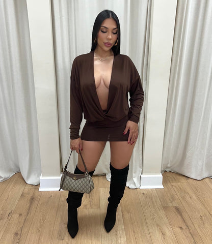 Cocoa Crush Mini Dress